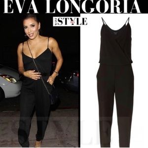 Theory Vintan 100% Silk Jumpsuit